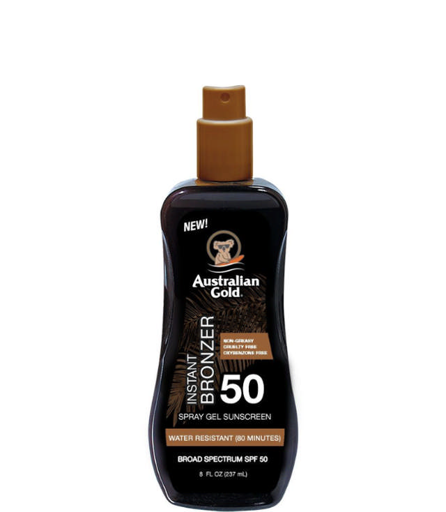 Australian Gold Solcreme Bronzer Lotion Spray SPF 50, 237 ml.