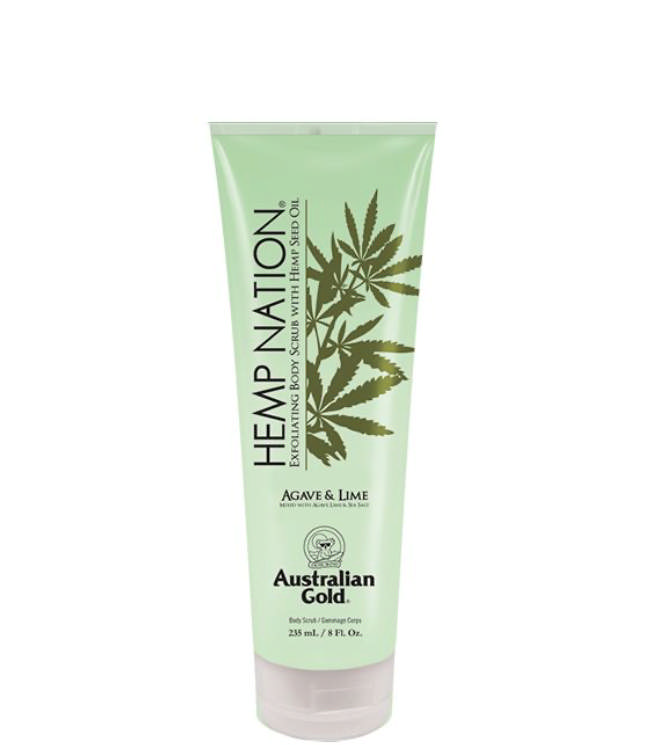 Australian Gold Hemp Nation Body Scrub Agave & Lime, 235 ml.