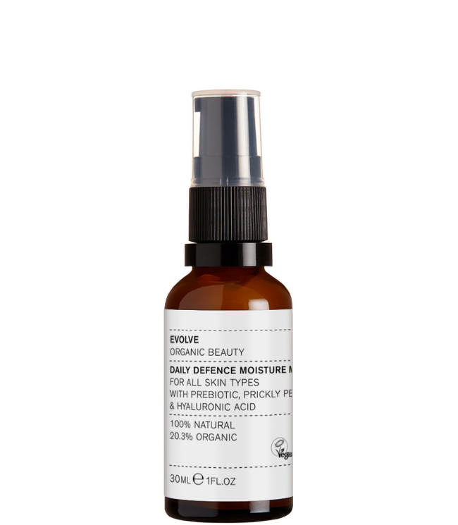 Evolve Organic Beauty Daily Defence Moisture Mist, 30 ml.