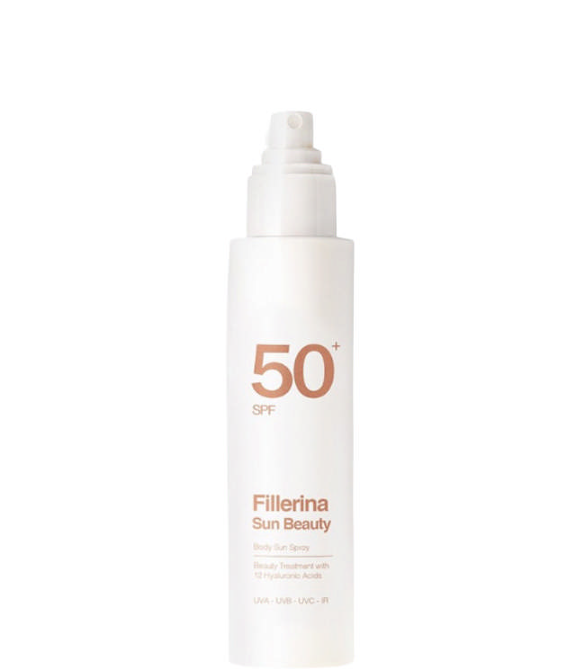 Fillerina Sun Beauty Body Spray SPF50+, 200 ml.