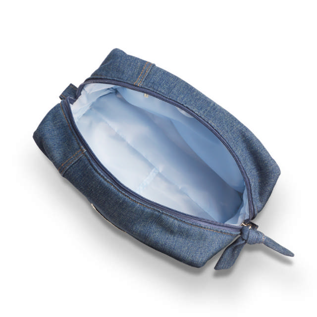 Gillian Jones Rummelig Toilettaske - Blå Denim