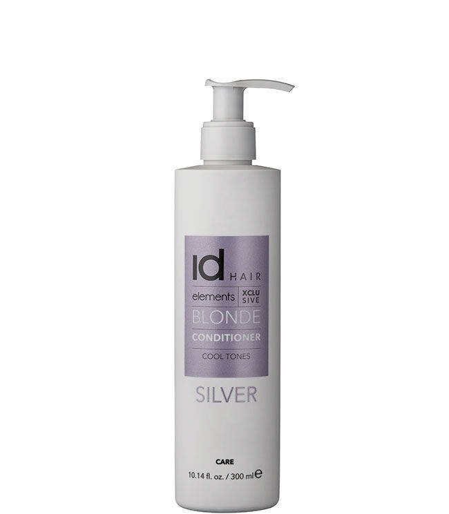 IdHAIR Elements Xclusive Blonde Conditioner - Silver, 300 ml.