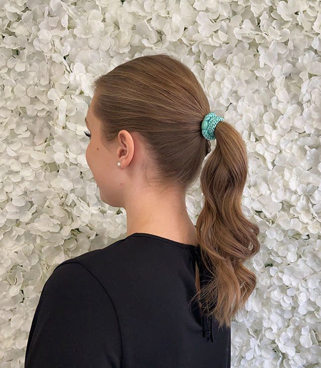 JA-NI Hair Accessories - Hair elastics, The Blue Pastel