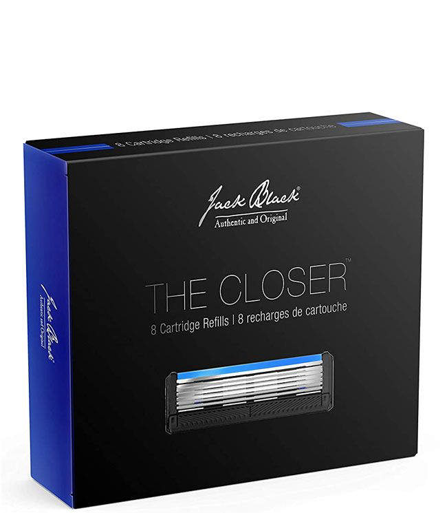 Jack Black THE CLOSERTM 5-Blade Cartridge Razor 8-Count Refills