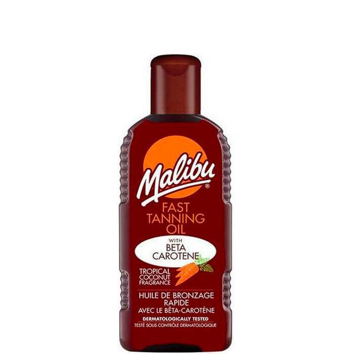 Malibu Fast Tanning Oil, 200 ml.