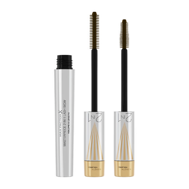 Max Factor Masterpiece 2In1 Black Brown, 7 ml.