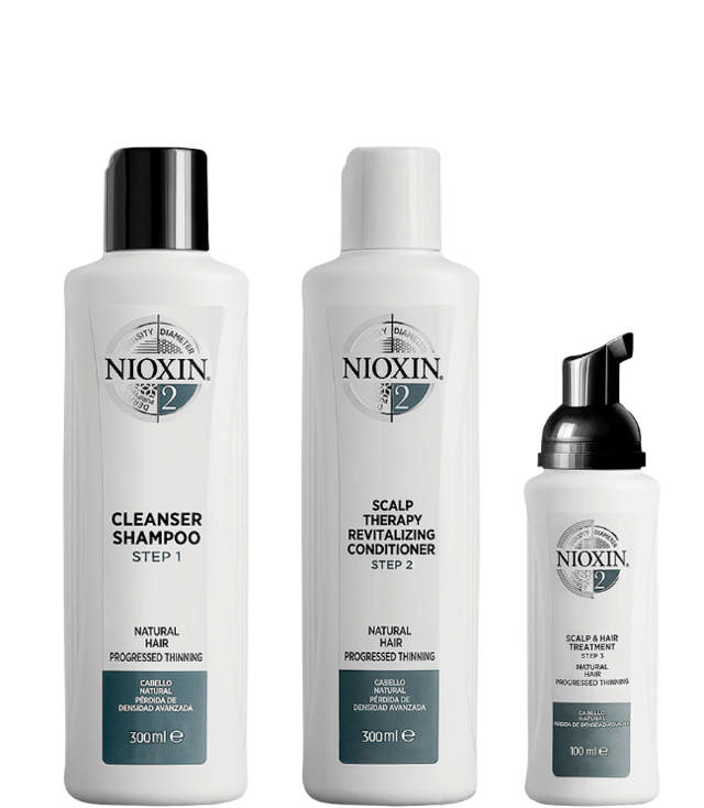 Nioxin Loyalty Kit System 2, 300+300+100 ml.