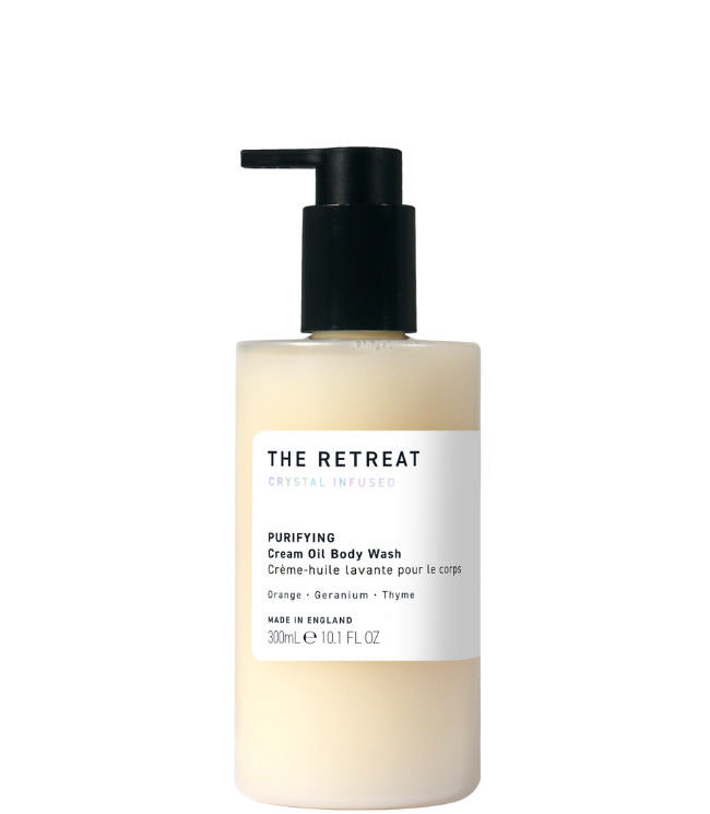 The Retreat Purifying Cream Oil Body Wash, 300 ml.